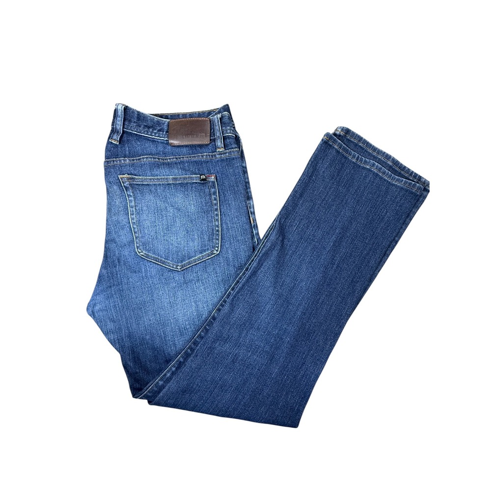 TravisMathew Jeans Mens 36 Blue Medium Wash‎ Straight Leg Stretch Denim